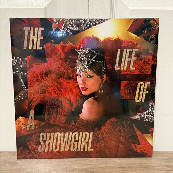 Taylor Swift Accessories - The Life of a Showgirl ‘The Tiny Bubbles in Champagne Under Bright Lights’ Vinyl